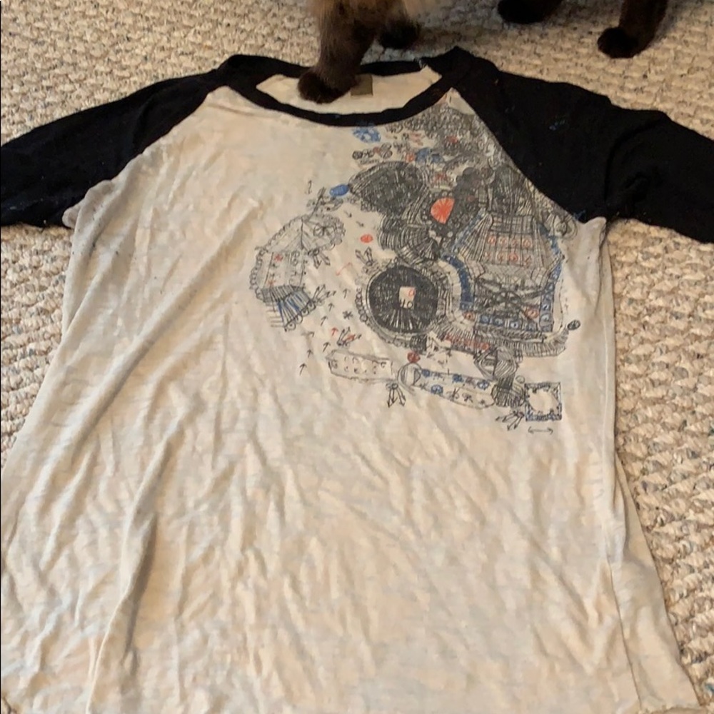 Alternative baseball tee